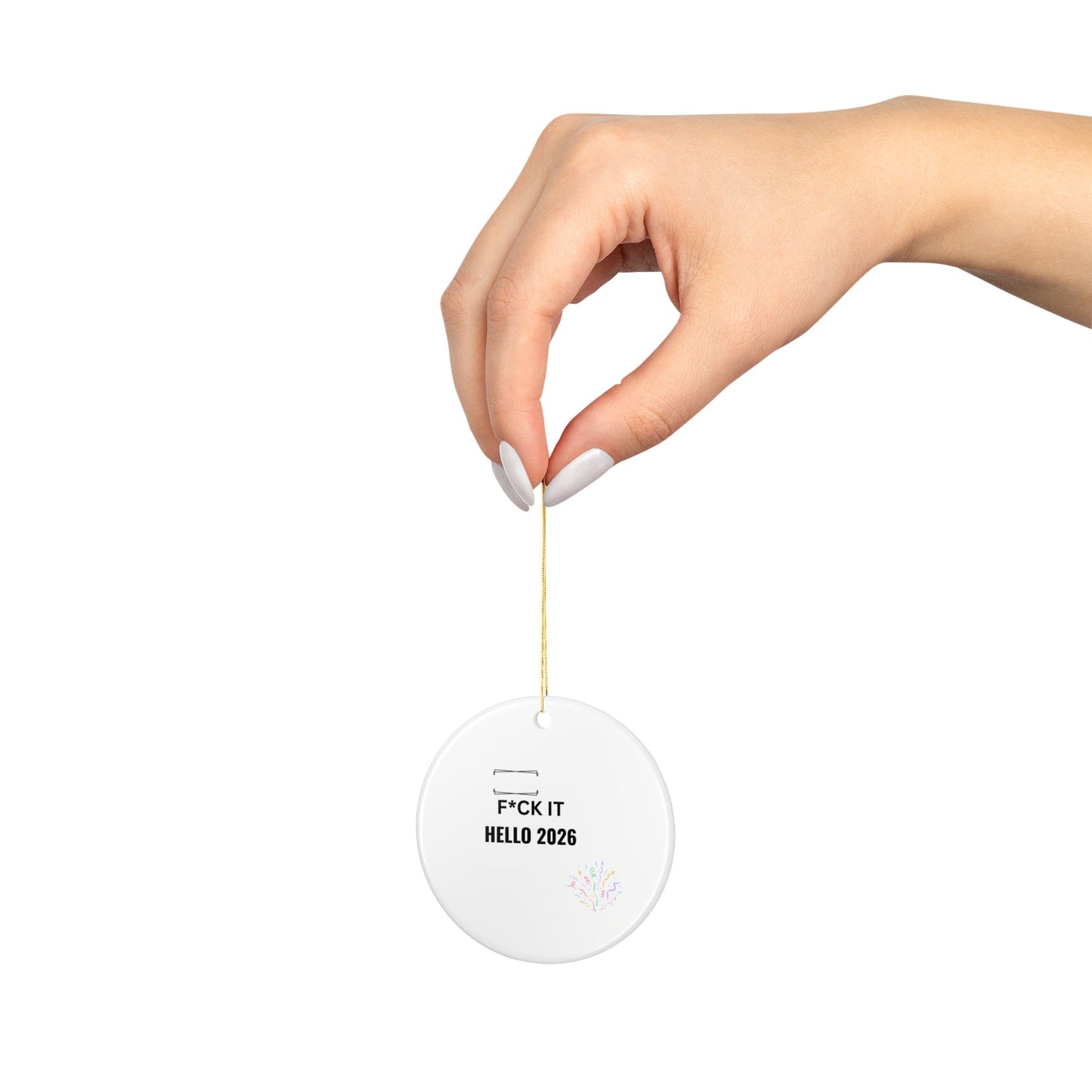 Ceramic Ornaments, Holiday Decor, Christmas Gifts, Funny Ornaments, New Year Celebration, Unique Decorations