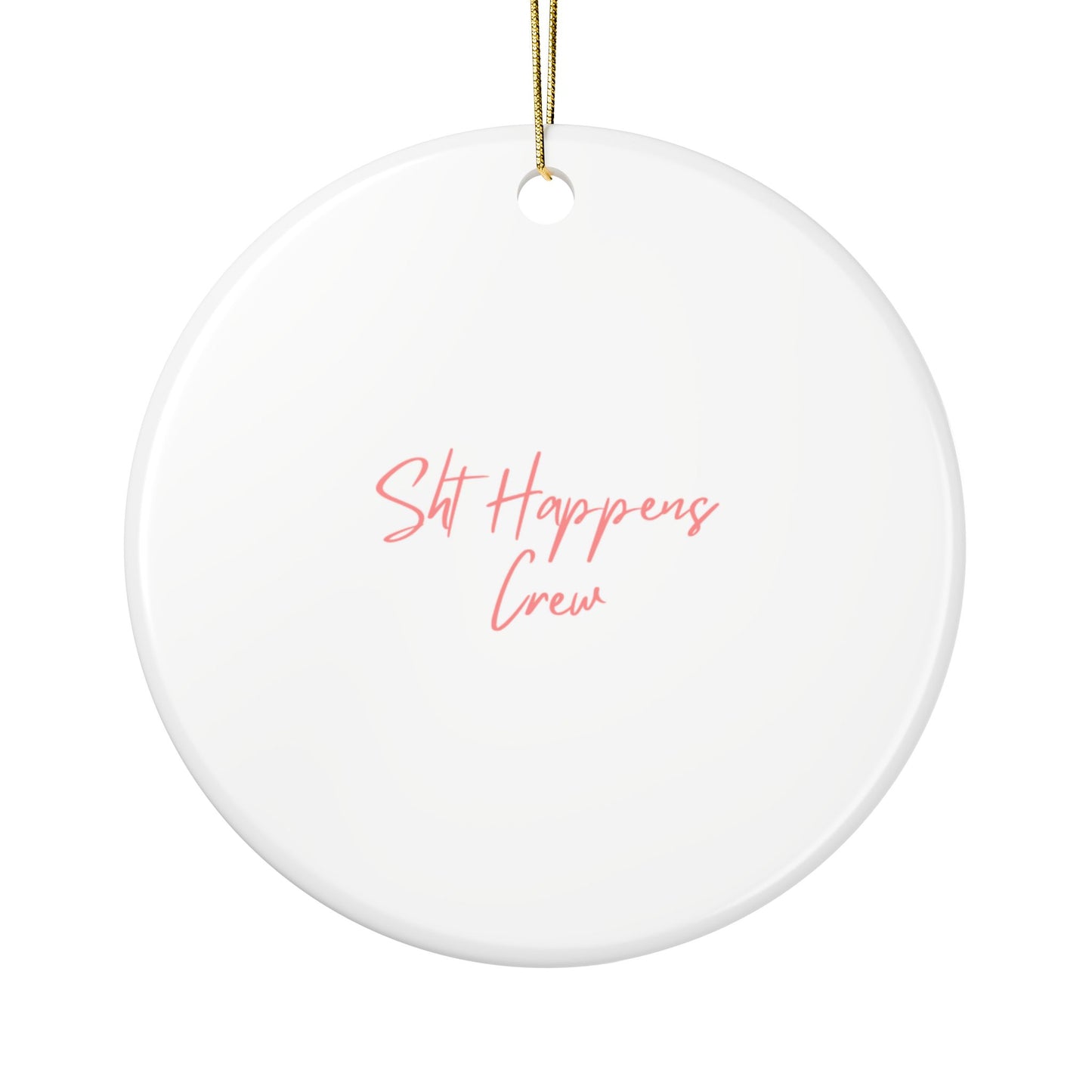 Ceramic Ornaments, Holiday Decor, Christmas Gifts, Funny Ornaments, New Year Celebration, Unique Decorations