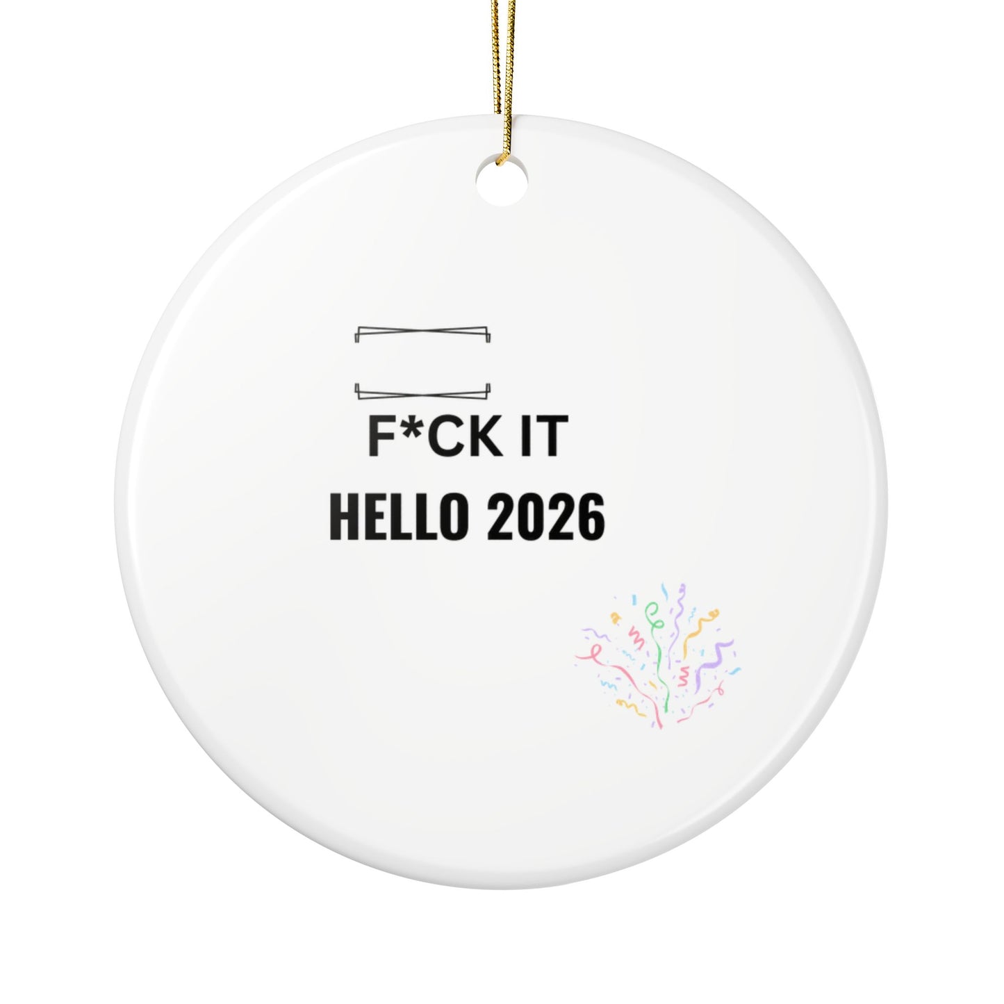 Ceramic Ornaments, Holiday Decor, Christmas Gifts, Funny Ornaments, New Year Celebration, Unique Decorations